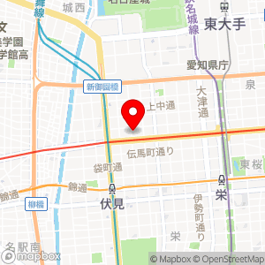 名鉄協商パーキング 丸の内2丁目第7の地図