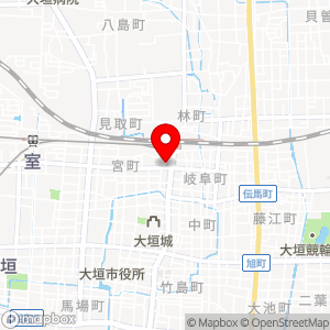 名鉄協商パーキング 大垣駅前第5の地図
