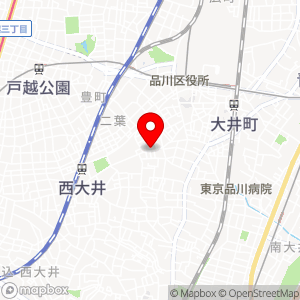 三井のリパーク 大井2丁目第3の地図