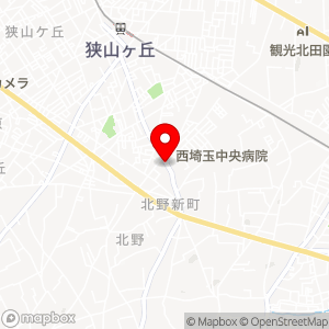 ローソン 所沢若狭三丁目店の地図