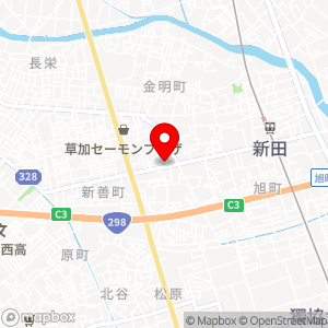 セブン-イレブン 草加清門南店の地図
