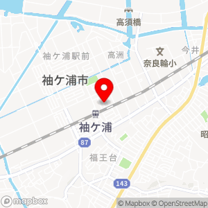 三井のリパーク 袖ケ浦駅前1丁目の地図