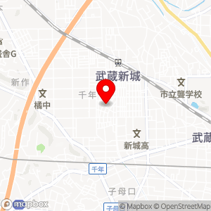 千年温泉の地図