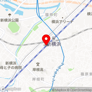 ファミリーマート 新横浜駅西店の地図