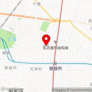 名鉄協商パーキング 北山荘の地図