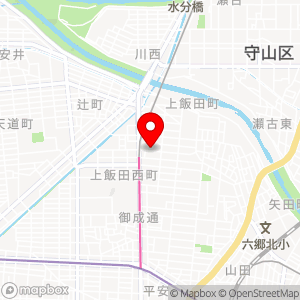 名鉄協商パーキング 上飯田駅東第2の地図