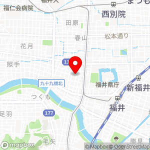 名鉄協商パーキング 福井順化の地図