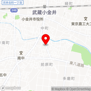 三井のリパーク 小金井前原町4丁目第2の地図