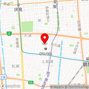 セブン-イレブン 名古屋大須新天地通店の地図