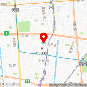 セブン-イレブン 名古屋大須赤門店の地図