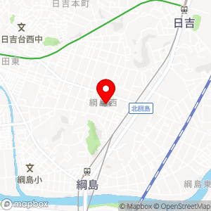 ナビパーク 綱島西第8の地図