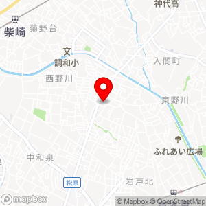 ナビパーク 狛江東野川第1の地図