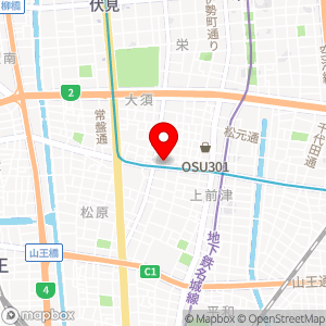アミカ 大須店の地図