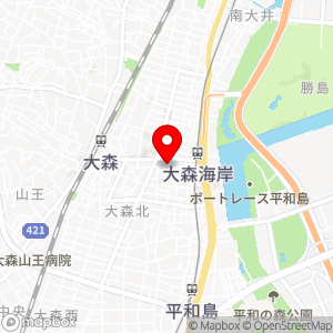 イトーヨーカドー 大森店の地図