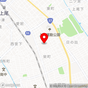 ジュピター イオンモール上尾店の地図