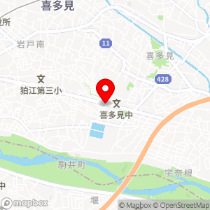 ファミリーマート 狛江岩戸南四丁目店の地図