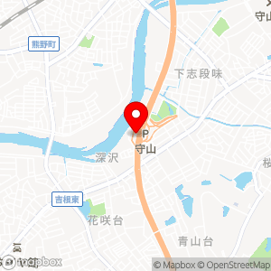 守山ＰＡ(下)の地図