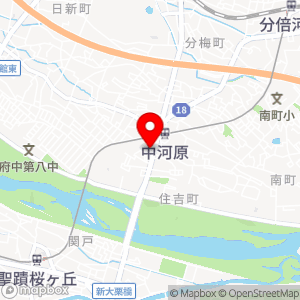 GSパーク 中河原の地図