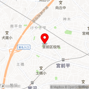 タイムズ いなげや川崎土橋店の地図