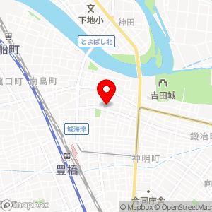 ファミリーマート 豊橋上伝馬町店の地図