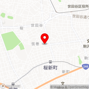 サミット 弦巻通り店の地図