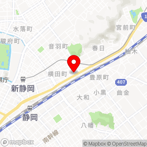 ファミリーマート 静岡東町店の地図