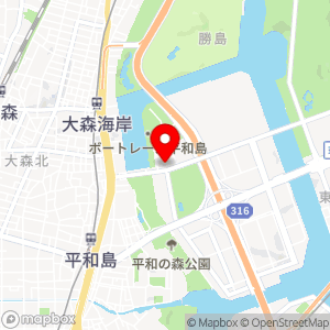業務スーパー BIG FUN 平和島店の地図