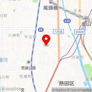名鉄協商パーキング 熱田千代田町の地図