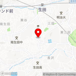 いなげや 川崎生田店の地図