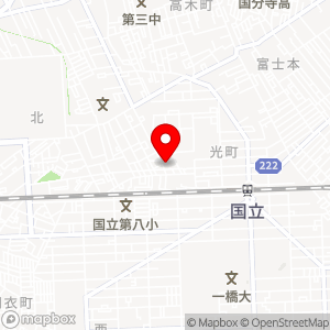 セブン-イレブン 国立北2丁目店の地図