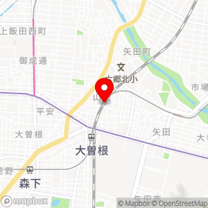 キョウテク JR大曽根駅北パーキングの地図