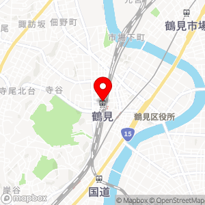 NewDays 鶴見西口の地図