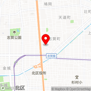 三井のリパーク 志賀町1丁目の地図