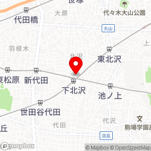 ファミリーマート 下北沢駅前店の地図