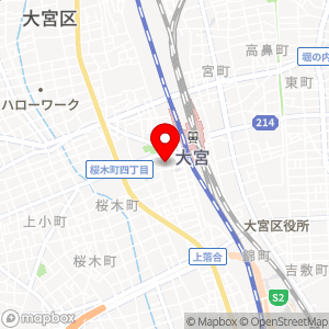 こだわりや 大宮店の地図