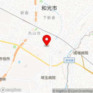 ミニストップ 和光下新倉店の地図