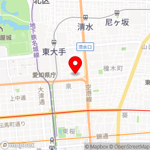 名鉄協商パーキング 橦木町第2の地図