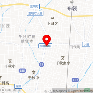 ローソン 一宮千秋町西馬場店の地図