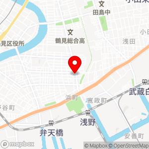 ファミリーマート 鶴見潮田四丁目店の地図