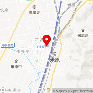 米原駅前駐車場の地図