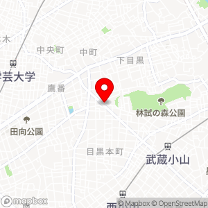 ファミリーマート 目黒本町三丁目店の地図