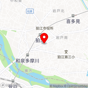 タイムパーキング 東和泉の地図