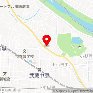 川崎宮内４丁目駐車場の地図