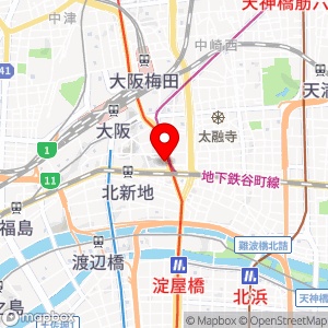 セブン-イレブン 大阪駅前第3ビル店の地図