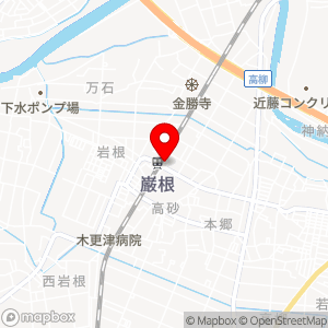 三井のリパーク 巌根駅前の地図