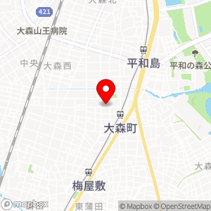 大森湯の地図