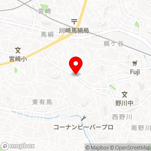 セブン-イレブン 川崎野川台西店の地図