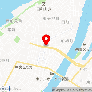ファミリーマート 新潟十番町店の地図