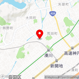 ゆとなみ社 湊河湯の地図