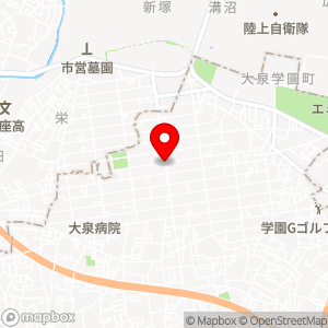 マンマチャオ 大泉学園通り店の地図